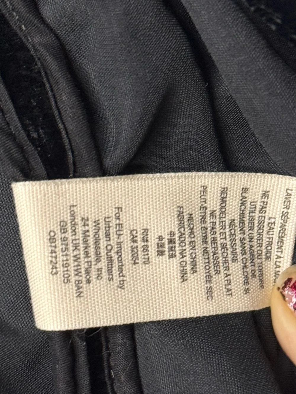 Free People Black Velvet Cropped Bolero Jacket Blazer Structured Shoulders Sz S